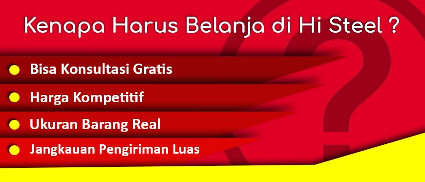Home Mobile 25 Alasan Berbelanja di Hi Steel