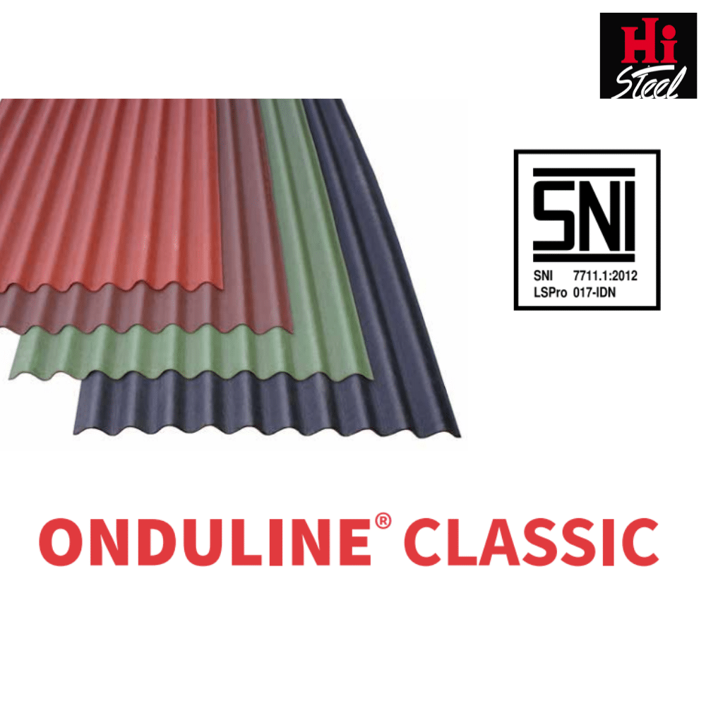 Tipe Atap Onduline Classic Tipe Atap Onduline Classic