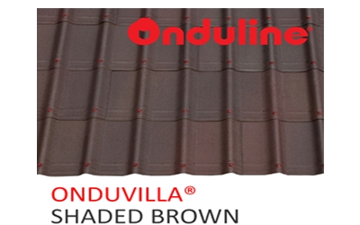 Atap Onduvilla Shaded Brown 106cm X 40cm