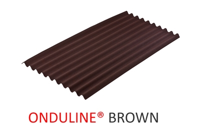 Atap Onduline Brown 95cm X 200cm
