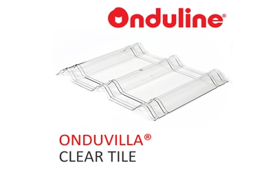 Atap Onduvilla Clear Tile 496mm X 400mm