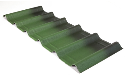 Atap Onduvilla Forest Green 3D 106cm X 40cm