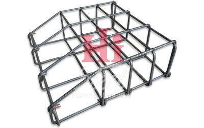 Pondasi Cakar Ayam Pinggir 80 X 80 X 20cm - 13mm