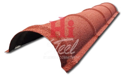 Nok Genteng Metal C Hi Roof 0.25mm - Merah Hati