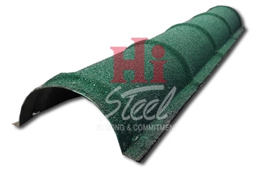 Nok Genteng Metal C Hi Roof 0.25mm - Hijau 1 Nok Genteng Metal C Hi Roof 0.25mm - Hijau
