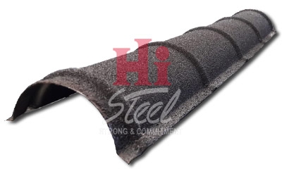 Nok Genteng Metal C Hi Roof 0.25mm - Hitam
