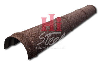 Nok Genteng Metal C Multi Roof 0.25mm - Coffe Brown