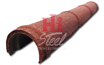 Nok Genteng Metal C Multi Roof 0.25mm - Pretty Maroon
