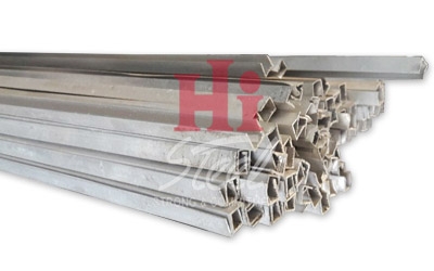List U Alumunium 7mm X 7mm X 5mm X 6m