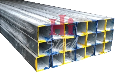 Besi Hollow Galvanis 50 X 50 X 1.4mm X 6m (49 X 49 X 1.4mm X 6m)