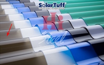 Solartuff Roma 0.80mm X 75cm X 3m - Clear 1 Solartuff Roma 0.80mm X 75cm X 3m - Clear