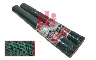 Kawat RAM PVC Hijau (Welded Wiremesh) 1/4 Inch X 10m