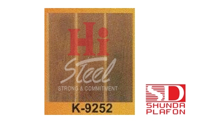 Shunda Plafon PVC Ceiling 8mm X 30cm X 5m - Tipe K-9252