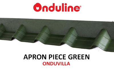 Apron Piece Onduvilla 102cm X 14cm - Green