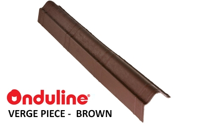 Verge Piece Onduvilla 104cm X 10.5cm X 11.4cm - Brown