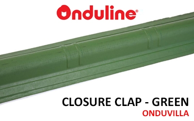 Closure Clap Onduvilla 106cm X 19.4cm X 8cm - Green