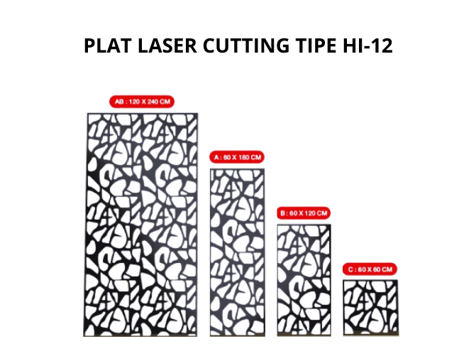 Plat Laser Cutting 60 X 180 X 2mm - Tipe HI 12 1 Plat Laser Cutting 60 X 180 X 2mm - Tipe HI 12