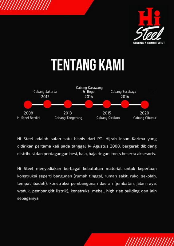 Tentang Kami 1 Tentang Kami Hi Steel