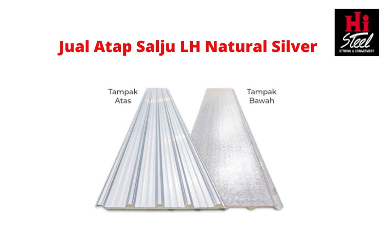 Jual Atap Salju LH Natural Silver