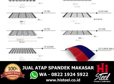 Jual Atap Spandek Makassar