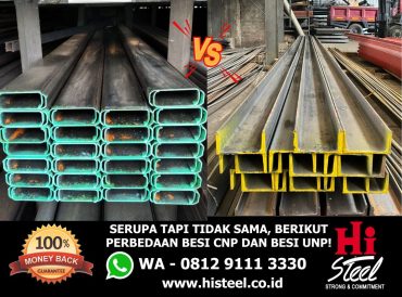 Serupa tapi Tidak Sama, Berikut Perbedaan Besi CNP dan Besi UNP!