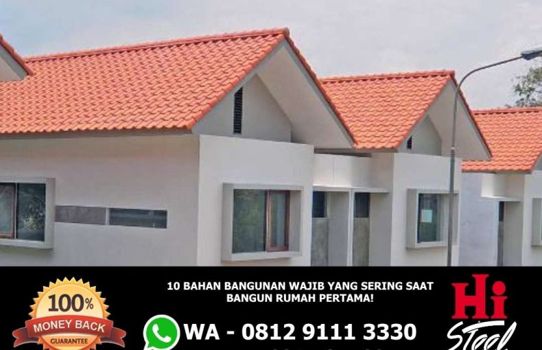 10 Bahan Bangunan Wajib yang Sering Saat Bangun Rumah Pertama!