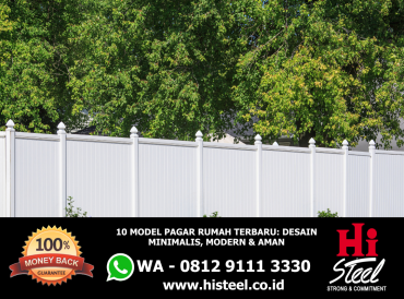Model Pagar Rumah Terbaru
