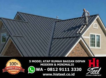 5 Model Atap Rumah Bagian Depan Modern & Minimalis