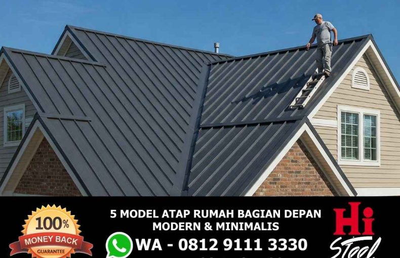 5 Model Atap Rumah Bagian Depan Modern & Minimalis