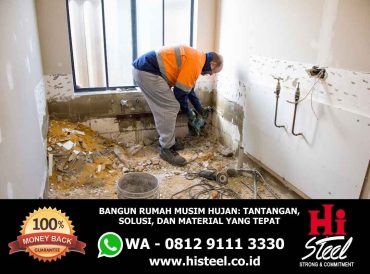 Bangun Rumah Musim Hujan Tantangan, Solusi, dan Material yang Tepat