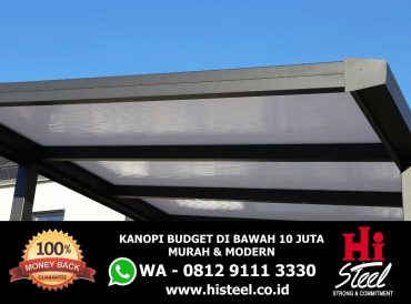 Kanopi Budget di Bawah 10 Juta Murah & Modern