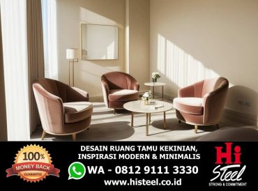Desain Ruang Tamu Kekinian, Inspirasi Modern & Minimalis